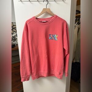 Teddy Fresh Graffiti Graphic Crewneck Size Medium
